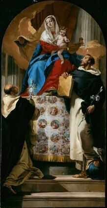 Virgin and Child with Saints Dominic and Hyacinth