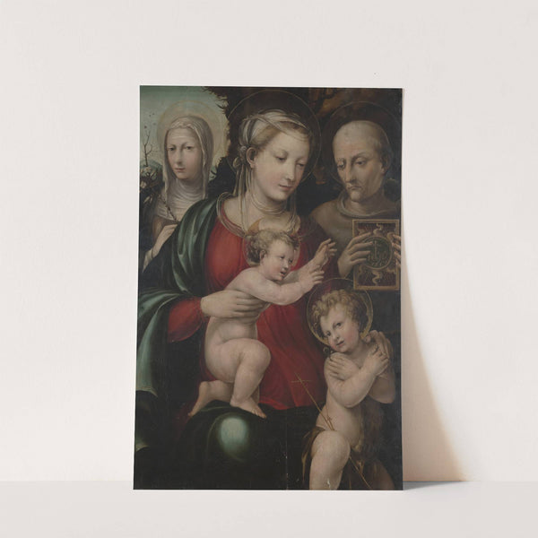 Virgin and Child with Saints John, Catherine and Bernardino of Siena by Bartolomeo Neroni