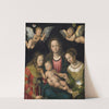 Virgin and Child with the Saints Catherine and Barbara (1510 – 1512) by Lucas Cranach the Elder