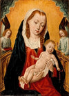Virgin and Child with Two Angels