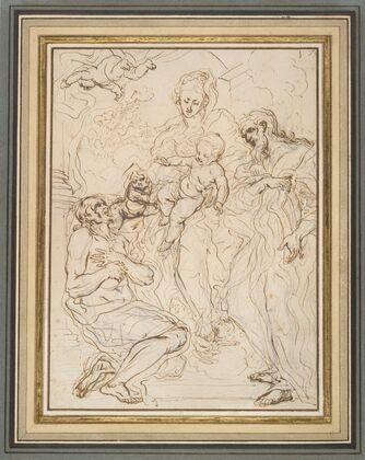 Virgin and Child with Two Saints