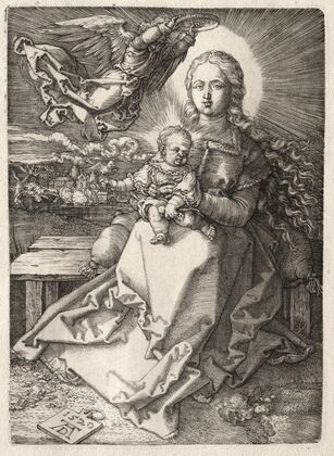 Virgin Crowned by an Angel (1520)
