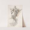 Virgin of the Immaculate Conception Standing on Clouds by Pedro Duque y Cornejo