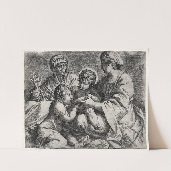 Virgin with the Bowl (1606) by Annibale Carracci