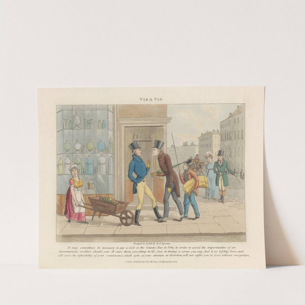 Vis a Vis (1824) by Daniel Thomas Egerton