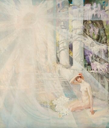 Vision I – sketch for “Annunciation” (before 1910)