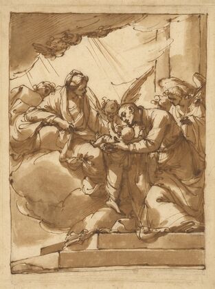 Vision of Saint Gaetano Thiene