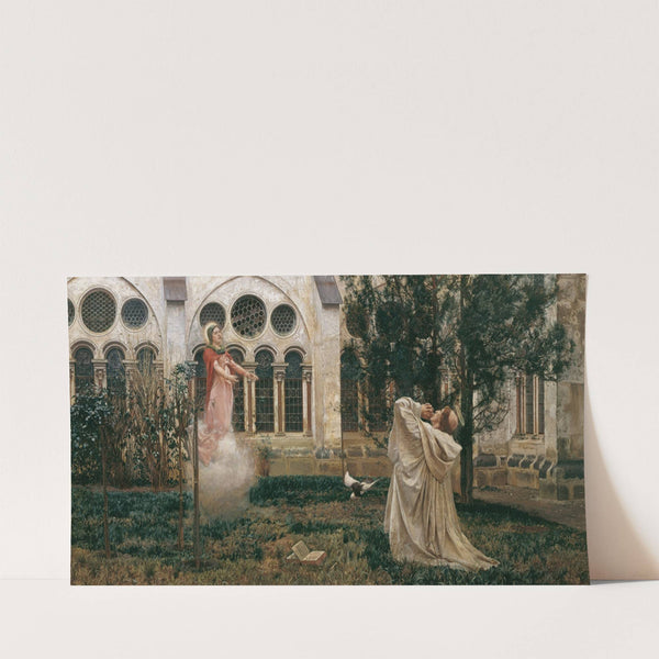 Vision of St. Bernard (1882) by Wilhelm Bernatzik