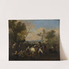Visit to a Camp by Jan van Huchtenburg