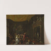 Visit to the painter’s studio (after 1689) by Hendrick Govaerts