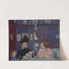 Visite dans la chambre violette (1899) by Maurice Denis