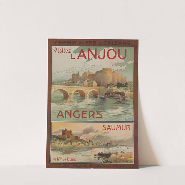 Visitez l’Anjou – Angers, Saumur by A. Dubos