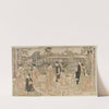 Visitors to the Shika Tea House (early 1790s) by Toyokuni Utagawa