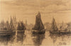 Vissersdok en visserskreek te Oostende (1908)