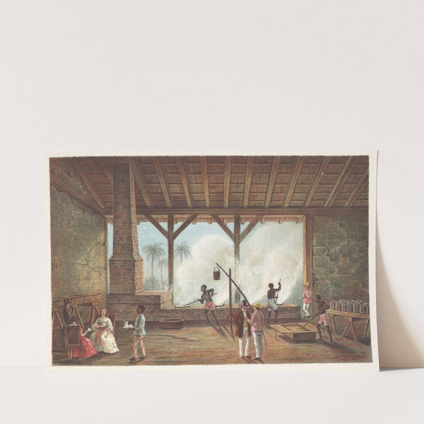 Vista de una casa de calderas (1855) by Pierre Toussaint Frédéric Mialhe