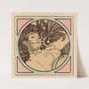 Vitrail pour la façade de la boutique Fouquet by Alphonse Mucha
