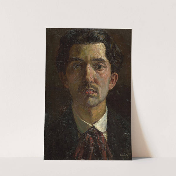 Vlastná podobizeň by Emil Alexay-Olexák