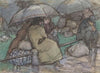 Vluchtelingen uit België te Roosendaal, 1914