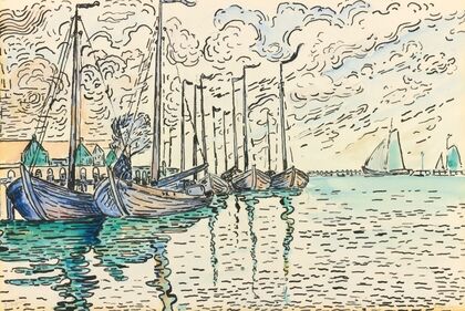 Volendam, Barques De Pêche