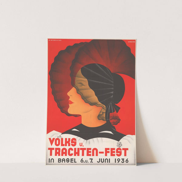 Volks und Trachten-Fest in Basel (1936) by Johannes Handschin