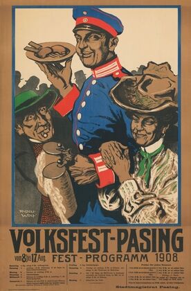 Volksfest Pasing. 8.-17. August 1908 (1906)