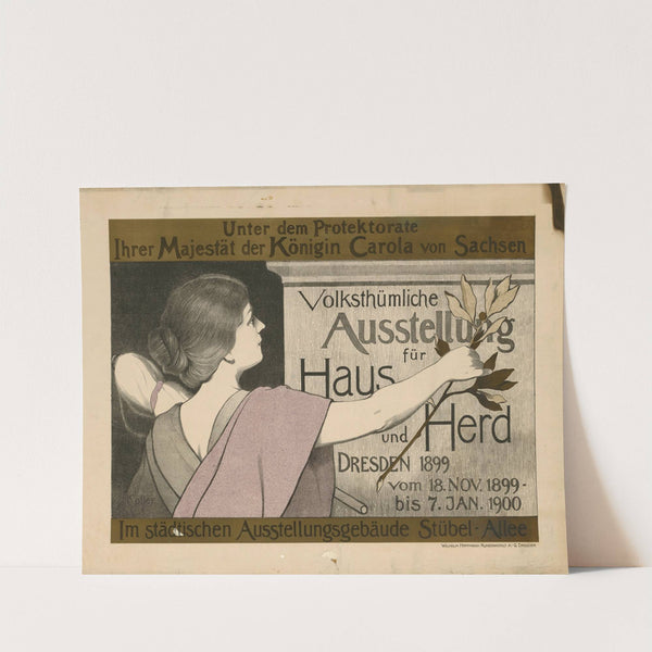 Volkstümliche Ausstellung für Haus und Herd Dresden 1899 (1899) by C. Köller