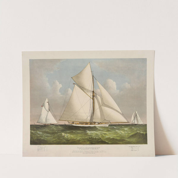 Volunteer (1887) by Currier & Ives.