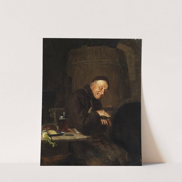 Vor der Brotzeit (1884) by Eduard von Grützner