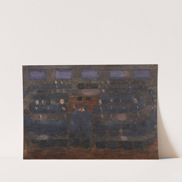 &#039;Vorbereitung&#039; (Morgenandacht im Waisenhaus) by Otto Meyer-Amden