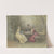 Vorlesung im Park, drei junge Damen in Watteau&#039;schem Kostüm um einen Steintisch sitzend (Laube am Sandhof bei Niederrad) by Philipp Rumpf