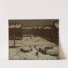 Vorstadt im Schneewetter (1907) by Václav Malý