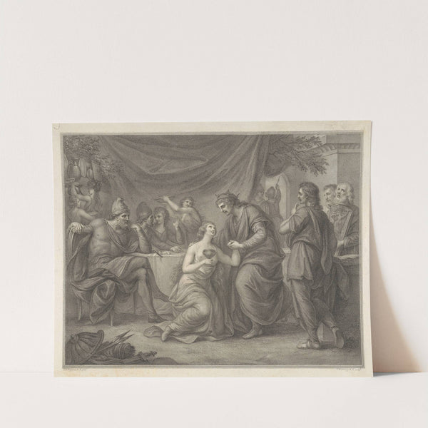 Vortigern And Rowena by John Francis Rigaud