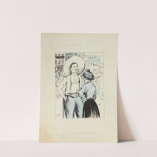 Vous m’en direz tant (1903) by Fernand Louis Gottlob