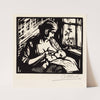 Vrouw die een kind borstvoeding geeft (1905) by Jacques Jeichienus Ottens