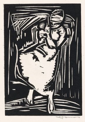 Vrouw die een zak op haar rug draagt (1888)