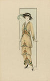 Vrouw in bruine jurk (1913 - 1914)