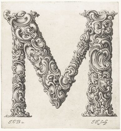 Letter M (1645-1650)