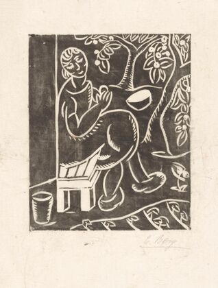 Vrouw op bank (ca. 1912-1931)