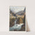 Vue de la cascade du Rhin et du torrent d&#8217;Avers dans le Roflen by Johann Ludwig Bleuler
