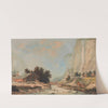 Vue de la chûte du Staubbach, dans la vallée de Lauterbrunn by Johann Heinrich Bleuler the Younger