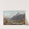 Vue de la Jonction des deux sources du Rhin antérieur celui du Mont Badus et du Crispalt, prise près de Chiamut by Johann Ludwig Bleuler