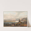Vue de la ville d&#8217;Anderach by Johann Ludwig Bleuler