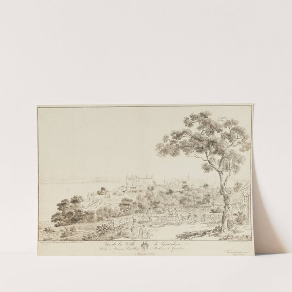 Vue de la Ville de Grandson (1789 - 1792) by Niklaus Sprüngli