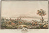 Vue de la Ville de Lausanne et des Environs du Lac de Genève du Coté du Nord