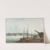 Vue de la ville de Manheim et de ses environs by Johann Ludwig Bleuler