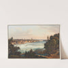 Vue de la ville de Schaffhouse prise du Steinholzly by Johann Ludwig Bleuler