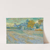 Vue de l’asile et de la Chapelle Saint-Paul de Mausole (Saint-Rémy) (1889) by Vincent van Gogh
