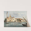 Vue de l&#039;île de Santa Maria delle Grazie by Giacomo Guardi