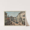 Vue de l&#8217;interieur de la Ville de Schaffhouse prise près de la Couronne by Johann Ludwig Bleuler