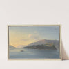 Vue de l&#8217;isle St. Pierre sur le lac de Bienne by Johann Baptist Stuntz
